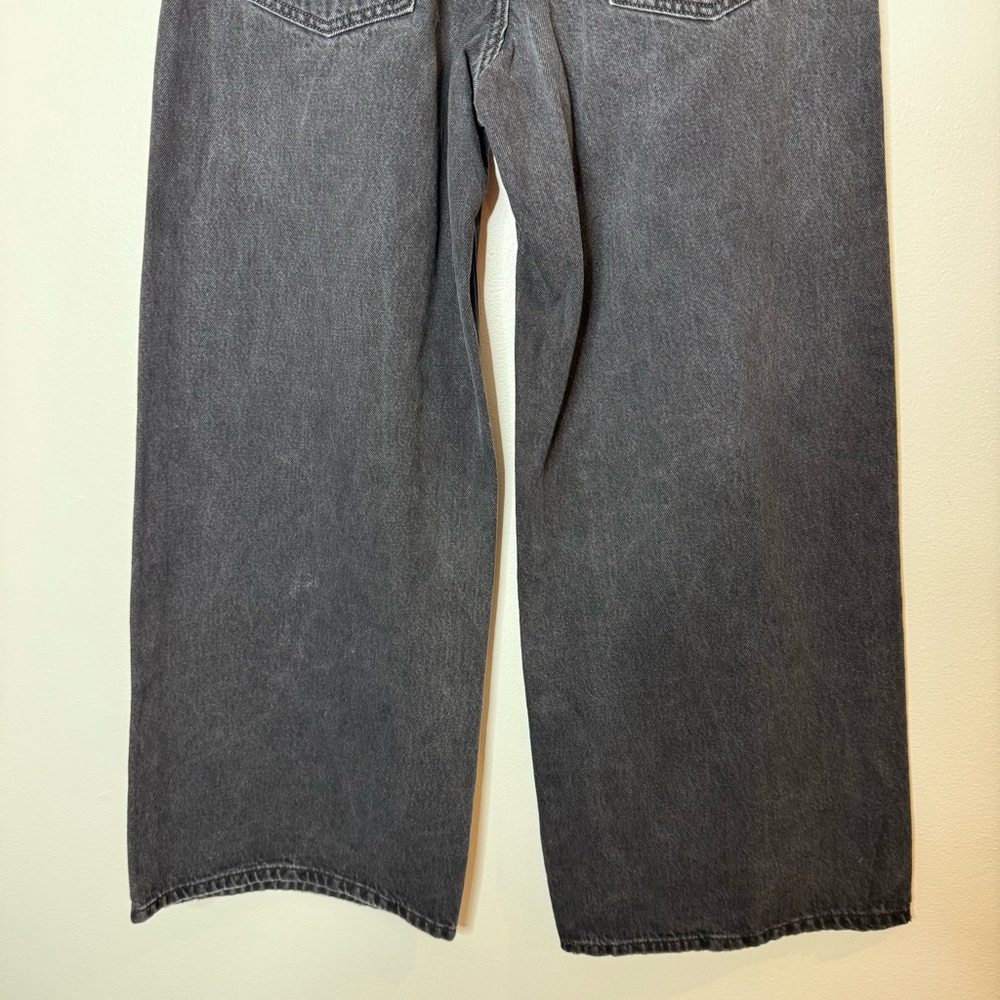Levi’s 94 Baggy Wide Leg Jean in washed over exposure black size 28 - Picture 7 of 11